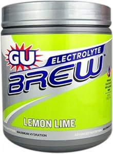 GU Sports Electrolyte Brew Replacement Sports Drink - 2 lb. Canister (Blueberry Pomegranate)