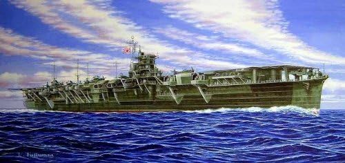 Skywave 1/700 IJN Aircraft Carrier Unryu Class Amagi Model Kit by Stevens International