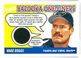 Wade Boggs 2004 Topps Bazooka One-Liners Game Worn Jersey