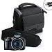 USA Gear Portable Travel Bag Camera Case for Canon Powershot SX500 IS / SX160 IS / SX130 / SX230 / SX260 / SX270 / SX280 / D20 / G1X / G15 / G12 & More