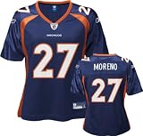Eddie Royal Youth Jersey: Reebok Navy Replica #19 Denver Broncos Jersey - Medium (10-12)