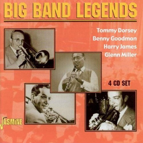 Big Band Legends [ORIGINAL RECORDINGS REMASTERED] 4CD SET by Tommy Dorsey, Benny Goodman, Harry James and Glenn Miller