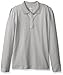 The Children's Place Girls' Long Sleeve Uniform Ruffle Polo