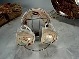 Baby Keepsake: 2 Cup saucer on stand Coffee pot - D`Lusso Collections (Set of 7)