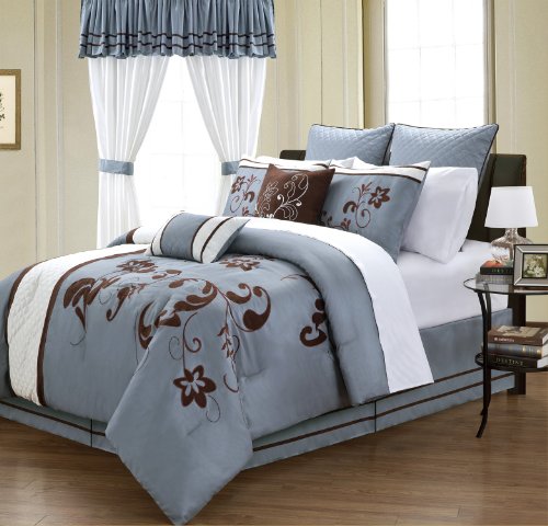 EverRouge Viola 24-Piece Room in a Bag, Queen