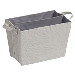 WENKO 2430014100 Zeitungsst�nder Cool Grey - faltbar, 39 x 27 x 26 cm, hellgrau