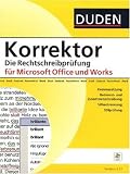 Duden Korrektor Die Rechtschreibpr�fung f�r Microsoft Office und Works Version 3.51 - 