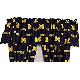 College Covers Michigan Wolverines Printed Curtain Valance, 84 by 15"