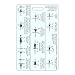 Heart Sounds Diagram Vertical Badge Reference Card (1 Card)