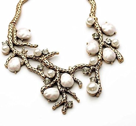 Gold Coral Style Necklace