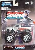  : Captain America Muscle Machines Bigfoot 1:64 Scale Model: M064-05-11