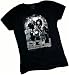 SG-U Cast -- Stargate Universe Crop Sleeve Fitted Juniors T-Shirt