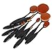 Queentools Professional 10-Piece Soft Oval Makeup Brush Set for women