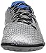 adidas Performance Kids' Messi 16.3 Turf Soccer Cleats, Silver Metallic/Black/Shock Blue, 4 M US Big Kid