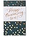 American Greetings It Was Love Anniversary Card with Foil