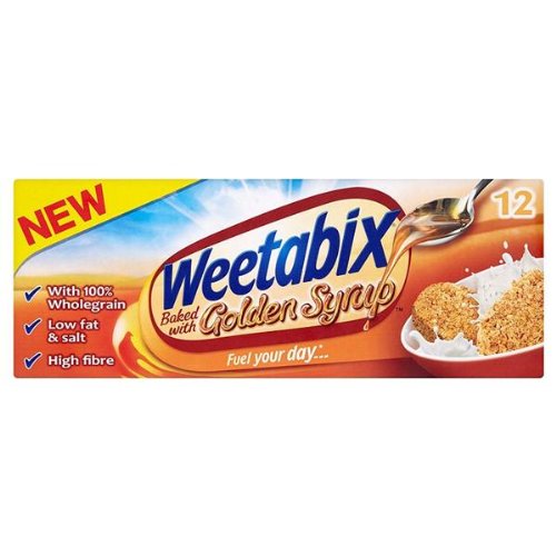 Weetabix Golden Syrup 12's