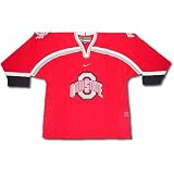 Nike - Ohio State Buckeyes Nike Replica Away Hockey Jersey