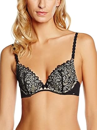 Agio Milano Sujetador con Aros (Negro)