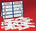TABLE TOP POCKET CHART STORY STRIPS