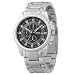 Fossil Men's Textured Black Dial Chronograph