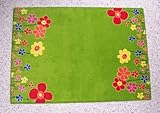 Kinderteppich Blumenwiese 140 x 200 cm