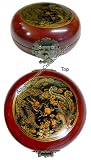 Chinese Apparel / Chinese Gifts: Chinese Wooden Jewelry Box - Dragon & Phoenix