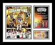 2007 San Antonio Spurs NBA Framed Photograph Final Champions Milestone Collage