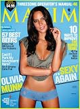 Maxim #158 February 2011 Olivia Munn Beer Awards The Future of Awesome Super Bowl Spectacular Threesome Operator's Manual