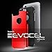iPhone 7 Case, Evocel [Armure Séries] Hybrid Armor Protector Case [Dual Layer Protection][Raised Lip] For Apple iPhone 7 (4.7in) (2016 Release), Fire Engine Red