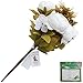 Luyue Peonies Artificial Flowers Vintage Faux Peony Arrangements Fake Flower for Vase Silk Floral Bouquet for Table Centerpiece Wedding Decoration Indoor Home Decor
