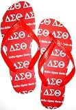Women's Delta Sigma Theta Flip Flops - Hip Flips