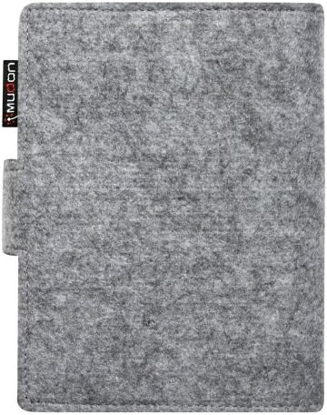 Mudon Pure Series Multifunctional Notebook, Wool Felt A7 5inch (Grey)