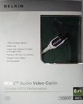 Belkin PureAV AV22300-06 6-Foot HDMI-to-HDMI Audio Video Cable