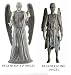 DOCTOR WHO 5" FIGURE: WEEPING ANGEL REGENERATING & REGENERATED L=0: my-fan-page.de