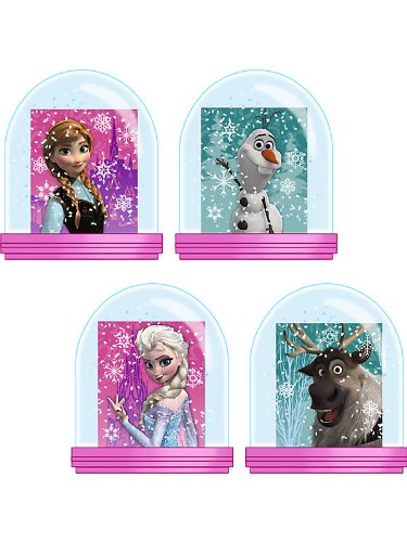 Frozen snow globes