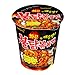 Spicy Chicken Roasted Cup Noodles (x 3 Cups), Spicy Chicken Cup Ramyun Korean Noodle Ramen BULDAK BOKKEUM MYUN