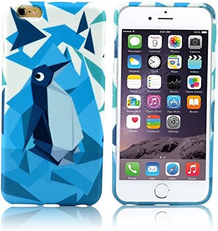 iPhone 6 /6S Case,CLOUDS Unique Cute Cartoon Animal Pattern Soft Rubber Case for iPhone6/6S 4.7inch -penguin