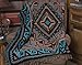 Southwestern Accent Throw 50x60 -Navajo Turquoise