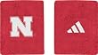 Nebraska Cornhuskers adidas Basic Logo Wristbands