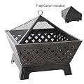 Landmann Heavy Duty Barrone Outdoor Firepit and Cover