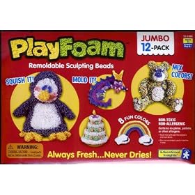 FAMILY GAMES and TOYS PlayFoam Jumbo 12 pack by Educational Insights
