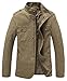 Wantdo Men's Cotton Lightweight Jacket