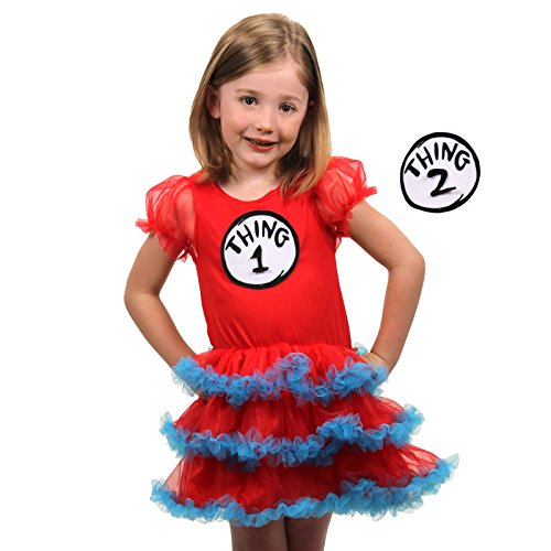 Thing 1 and 2 Child Tutu Dress