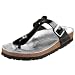 Birkenstock Women's Luxor Sandal,Black Patent,38 M EU