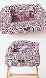 Designer Shopping Cart and High Chair Cover (2-in-1) (Pink Floral) Designer Shopping Cart and High Chair Cover (2-in-1) (Pink Floral)