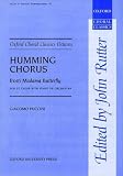 Humming Chorus from Madama Butterfly: Vocal score (Oxford Choral Classics Octavos)