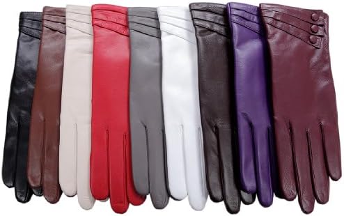 KURSHEUEL 9 color Women lady Italian Lambskin Leather winter warm Gloves KU125