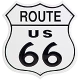 RT. 66 SHIELD Tin Sign 11"W x 11"H , 12x12