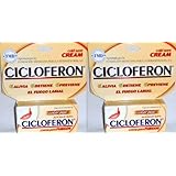 2 X Cicloferon Color PIEL Cold Sore Cream - Crema Para Fuegos 2g Each