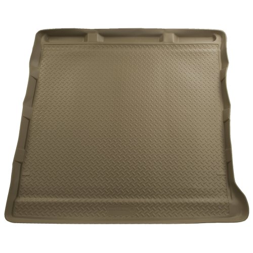Husky Liners Custom-Fit Rubber Cargo Liner for Select Cadillac/Chevrolet/GMC Models (Tan)